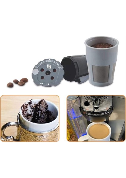 Keurig K-Cups Kahve Makinesi Mutfak Aksesuarları Için Yeniden Kullanılabilir Kahve Filtresi Modeli Yeniden Kullanılabilir Öğütme Kahve Filtresi (Yurt Dışından) indirimleri