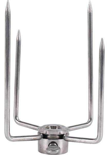 2 Adet Barbekü Çevirme Et Çatalı Kelepçesi Izgara Et Kürdanı Paslanmaz Çelik Barbekü Şişi (Yurt Dışından) fırsatları