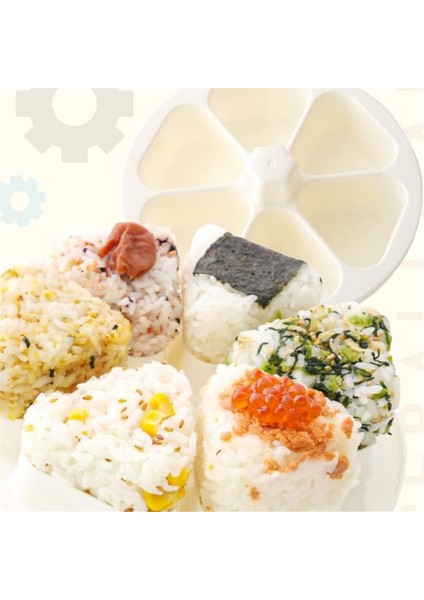 Onigiri Makinesi, Pirinç Topu Kalıbı, Aynı Anda 6 Pirinç Topu Yapabilir, Pirinç Topu Makinesi, Hızlı, Hijyenik Pirinç Topu Makinesi (Yurt Dışından) fiyatları