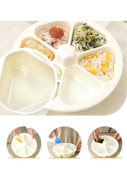 Onigiri Makinesi, Pirinç Topu Kalıbı, Aynı Anda 6 Pirinç Topu Yapabilir, Pirinç Topu Makinesi, Hızlı, Hijyenik Pirinç Topu Makinesi (Yurt Dışından) indirimleri