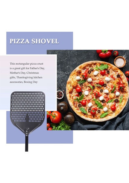 Uzun Saplı 14 Inç Alüminyum Pizza Küreği, Hamur Aletleri, Aksesuarlar, Pizza Spatulası, Kek Pişirme ve Döner Aleti (Yurt Dışından) modelleri