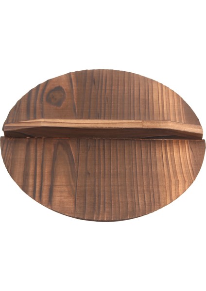 Mutfak Çok Fonksiyonlu Ahşap Tencere Kapağı Saplı Tava Kapağı Çevre Dostu Haşlanmaya Karşı Dayanıklı Ahşap Pişirme Kabı Kapağı 26 cm (Yurt Dışından) fiyatları