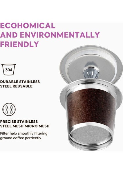 Keurig Plus Keurig 2.0 1.0 Kahve Makinesi Için Yeniden Kullanılabilir K-Cup Filtresi Paslanmaz Çelik Yeniden Kullanılabilir K-Cup Filtresi (Yurt Dışından) modelleri