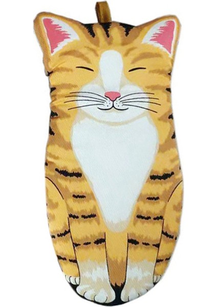 A-Cotton Sevimli Kedi Fırın Eldiveni Kedi Pençesi Pişirme Isı Yalıtımı Mikrodalga Haşlanma Önleyici Eldiven (Yurt Dışından) indirimleri