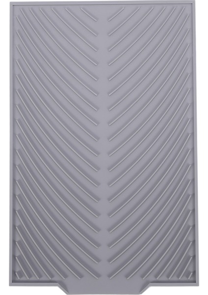 Silikon Bulaşık Kurutma Matı, Katlanabilir Süzgeç Matı, Dikdörtgen Süzgeç Matı, Bulaşık Kurutma Pedi, Isıya Dayanıklı Kaymaz Tepsi, Gri (Yurt Dışından) fiyatları