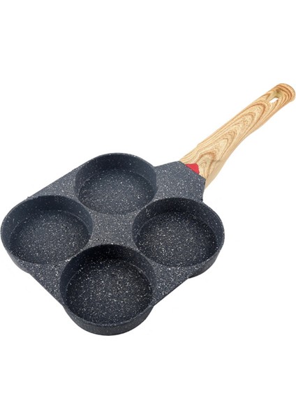 Bardaklık Yumurta Tavası Yapışmaz ve Sağlıklı Granit Yumurta Kızartma Tavası Yumurta, Krep, Plett Krep-A Için Çok Yönlü Kahvaltı Tavası (Yurt Dışından)
