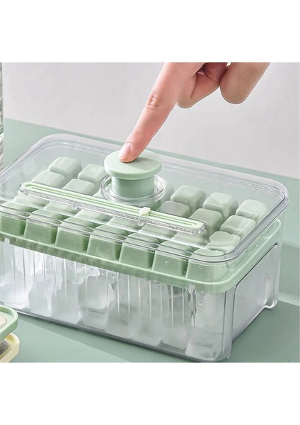 Ev Tipi Gıda Sınıfı Yüksek Değerli Pres Buz Tepsisi Buzdolabı Ev Yapımı Buz Küpü Saklama Buz Küpü Kalıbı Dondurma Buz (Yurt Dışından) fiyatları