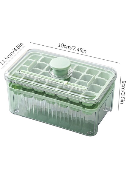 Ev Tipi Gıda Sınıfı Yüksek Değerli Pres Buz Tepsisi Buzdolabı Ev Yapımı Buz Küpü Saklama Buz Küpü Kalıbı Dondurma Buz (Yurt Dışından) fırsatları