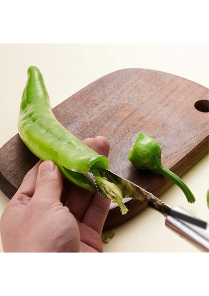 Biber Çekirdeği Çıkarıcı Mutfak Yeşil Biber Çekirdekleri Çıkarılmış ve Çekirdekleri Çıkarılmış Ev Tipi Acı Kavun Çekirdeği Çıkarıcı Mutfak Aleti (Yurt Dışından) indirimleri