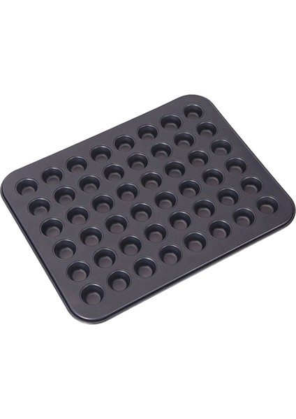 Cupcake Kalıbı Mini Yuvarlak Cupcake Kalıbı Tepsisi Pişirme Kalıbı Pişirme Gereçleri Sac Mutfak Aksesuarı 48‑cup Cake Kalıbı (Yurt Dışından)