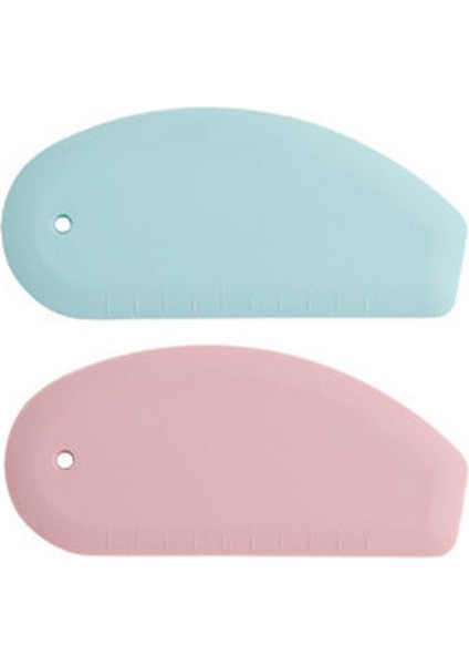 Silikon Kase Kazıyıcı Esnek Kavisli Kenar Gıda Sınıfı Tezgah Hamur Kazıyıcı Isıya Dayanıklı Mutfak Tava Kazıyıcı (Yurt Dışından)