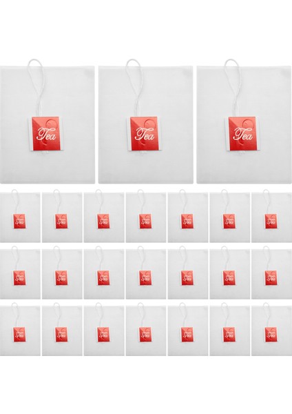 100 Adet Çay Poşeti Demliği, Ipli, Heal Seal, 7 x 6 cm Poşet Filtre Kağıdı, Naylon Çay Poşetleri, Boş Çay Poşetleri (Yurt Dışından) fiyatları