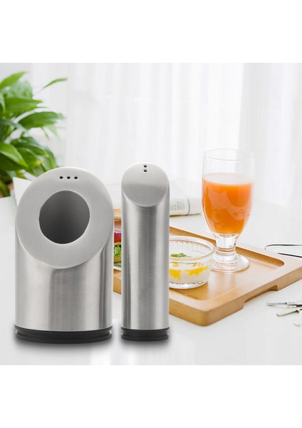 1 Adet Paslanmaz Çelik Tuz ve Biberlik Seti Delikli Baharat Kavanozu Baharat Rafı Mutfak Baharatlık Aracı (Yurt Dışından) modelleri