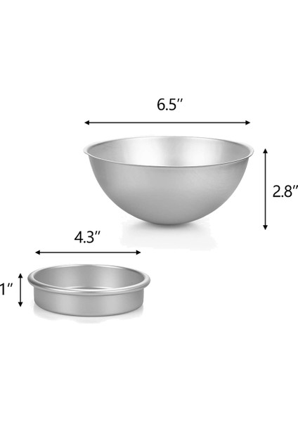 Adet/takım Yuvarlak 3D Top Şeklinde Kek Kalıbı Alüminyum Kek Tavası Dekorasyon Pasta Aletleri Kek Kalıbı (Yurt Dışından) modelleri