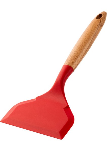 Yapışmaz Mutfak Geniş Kazıyıcı Pizza Pişirme Aletleri Silikon Spatula Pişirme Gereçleri Kürek Spatula Mutfak Eşyaları (Yurt Dışından)