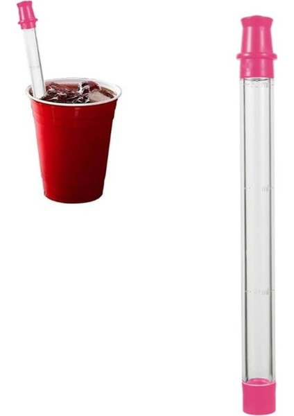 Adet Shot Pipeti, Shot Tüpü Tutucu Içecek Pipeti Plaj Havuzu, Partiler Için, Tüm Standart Şişelere ve Bardaklara Uygun (Yurt Dışından) modelleri