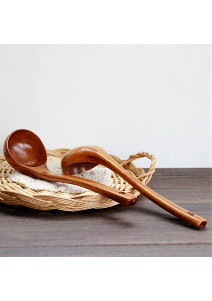 Adet Ahşap Büyük Kapasiteli Çorba Kaşığı Mutfak Yüksek Sıcaklıkta Pişirmeyi Kolaylaştıran Bir Kaşık Kullanın Kullanışlı ve Dayanıklı (Yurt Dışından) modelleri