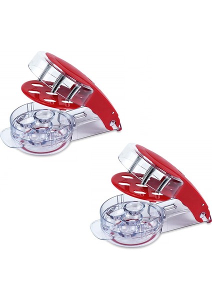 Adet Kiraz Çekirdeği Çıkarıcı, Çok Amaçlı Kiraz Çekirdeği Çıkarıcı, Saplı Kolay Sıkma, Aynı Anda 6 Kiraz (Yurt Dışından)