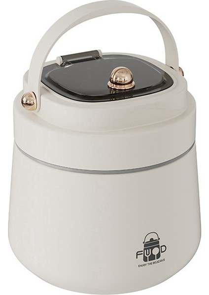 Yetişkinler Için Paslanmaz Çelik Yalıtımlı Öğle Yemeği Kutusu, Kaşık ve Çatal, Yalıtımlı Çanta, Sızdırmaz, Yiyecekleri Sıcak Tutar (Yurt Dışından)