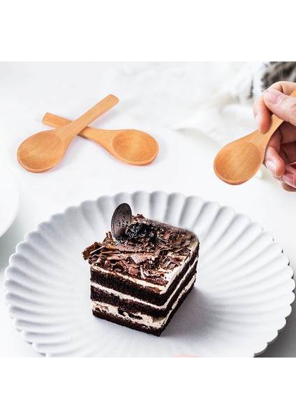 30 Adet Küçük Ahşap Kaşıklar Mini Doğal Ahşap Kaşıklar Mini Tadım Kaşıkları Soslar Tuz Kaşıkları Mutfak Yemekleri Baharatlar Yağ Kahve Çay Şeker (Doğal Ahşap Rengi) (Yurt Dışından) fiyatları