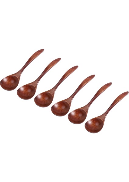 Yemek Için Ahşap Kaşıklar, 6 Parça Doğal Ahşap Yemek Kaşığı, Akşam Yemeği, Salata, Tatlı, Cips, Atıştırmalıklar, Tahıl, Meyve Için 7 Inç Çevre Dostu El Yapımı Çay Kaşığı (Yurt Dışından) fiyatları