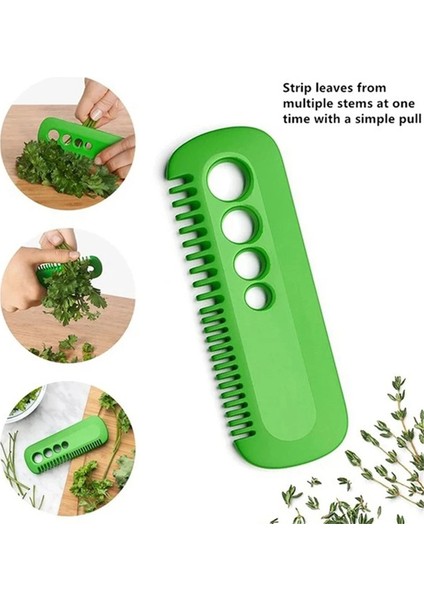 10 Adet Mutfak Sebze Yaprağı Soyucu Soyma Tarak Çok Fonksiyonlu Alet Yaprak Sökücü (Yurt Dışından) fiyatları