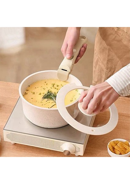 Tencere ve Tavalar Için 1 Adet Çıkarılabilir Sap, Üniversal Haşlanma Önleyici Klips, Tüm Tencere ve Tavalar Için Uygun Çıkarılabilir Tencere Sapı (Yurt Dışından) fiyatları