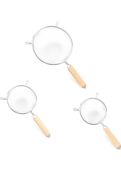 Mutfak Pişirme Çelik Un Eleği Mutfak Soya Sütü Suyu Filtresi Süzgeç Filtre Yağ Kaşığı Elde Taşınabilir Binaural Ağ (Yurt Dışından)