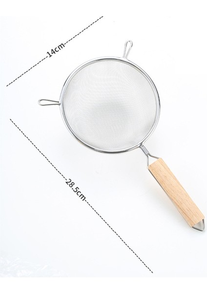 Mutfak Pişirme Çelik Un Eleği Mutfak Soya Sütü Suyu Filtresi Süzgeç Filtre Yağ Kaşığı Elde Taşınabilir Binaural Ağ (Yurt Dışından) fiyatları