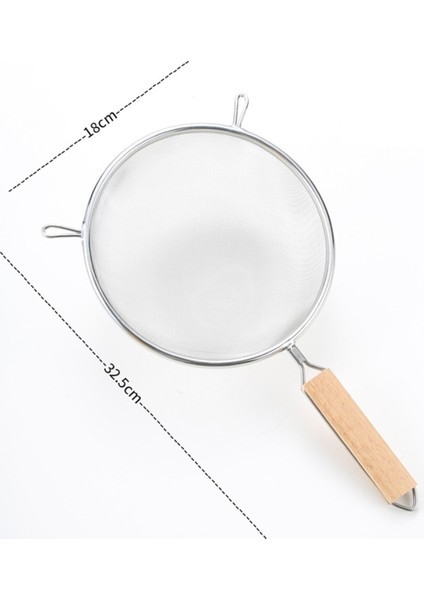 Mutfak Pişirme Çelik Un Eleği Mutfak Soya Sütü Suyu Filtresi Süzgeç Filtre Yağ Kaşığı Elde Taşınabilir Binaural Ağ (Yurt Dışından) modelleri
