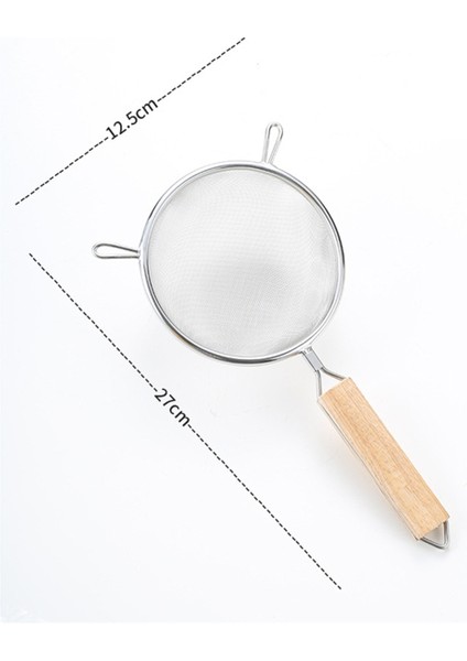 Mutfak Pişirme Çelik Un Eleği Mutfak Soya Sütü Suyu Filtresi Süzgeç Filtre Yağ Kaşığı Elde Taşınabilir Binaural Ağ (Yurt Dışından) fırsatları