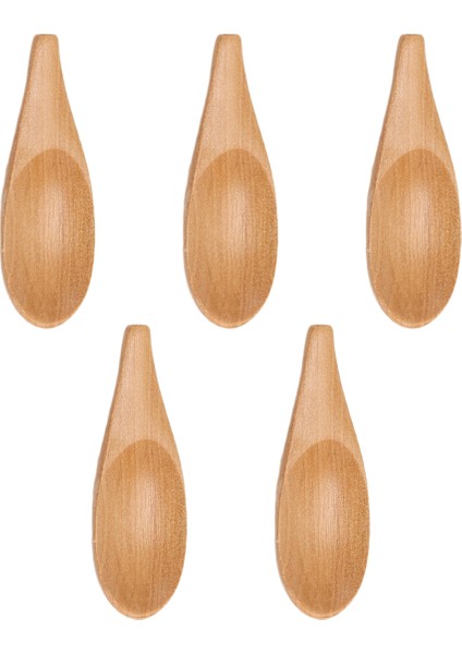 Adet Mini Ahşap Kaşık, Kısa Saplı Sos Kaşığı, Kahve, Çay, Yaprak, Süt Tozu, Baharat, Şeker Vb. Için (Yurt Dışından)