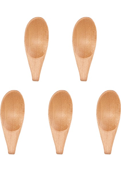 Adet Mini Ahşap Kaşık, Kısa Saplı Sos Kaşığı, Kahve, Çay, Yaprak, Süt Tozu, Baharat, Şeker Vb. Için (Yurt Dışından) modelleri