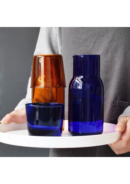 Şeffaf Şeker Renkli Cam Çay Fincanı Seti Basit Isıya Dayanıklı Içme Suyu Bardağı Çay Sürahisi Su Şişesi - Yeşil (Yurt Dışından) fırsatları