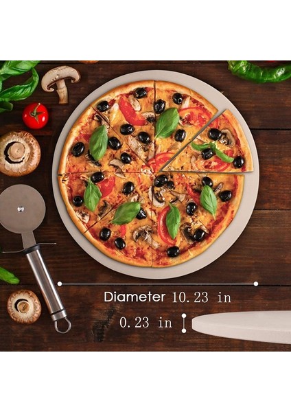Pizza Taşı, Izgara ve Fırın Için Yuvarlak Pizza Taşı, Pizza Yapımı, Biftek, Kalın Inçlik Kordiyerit Pizza Tavası, Pişirme ve Fırınlama (Yurt Dışından) indirimleri