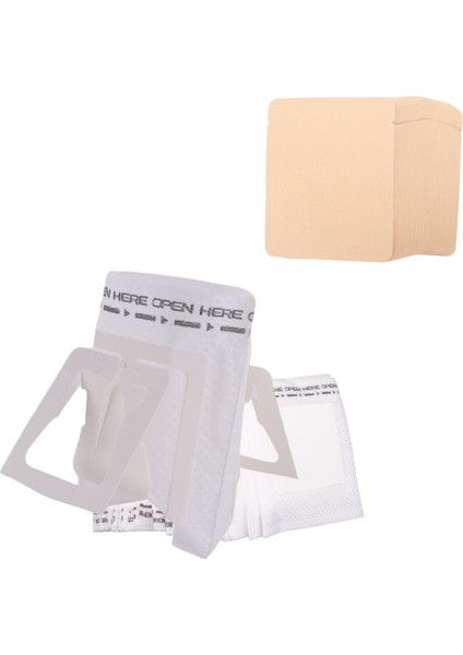 100 Set Kombine Kahve Filtre Torbası ve Kraft Kağıt Kahve Torbası, Taşınabilir Ofis Seyahat Damlama Kahve Filtreleri Araç Seti (Yurt Dışından) fiyatları