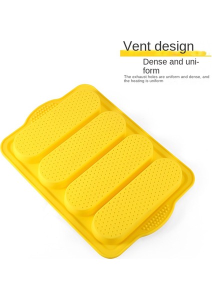 Yuvalı Fransız Kek Kalıbı Fransız Kendin Yap Küçük Ekmek Kalıbı Yapışmaz Kolay Çıkarılabilir Fırın Tepsisi Sarı (Yurt Dışından) modelleri