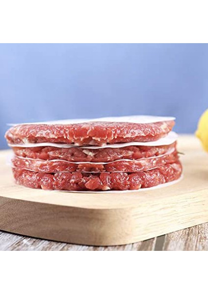 4,5 Inç Burger Presi Için 500 Adet Kağıt, Hamburger Yuvarlak Ayırıcılar, Yapışmaz Isıya Dayanıklı Öğle Yemeği Eti (Yurt Dışından) fırsatları