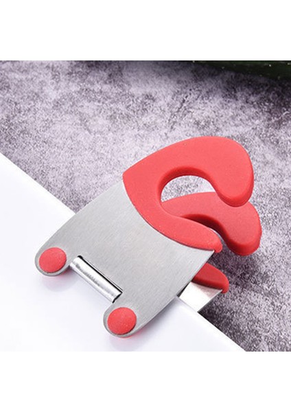 Tencere Tutucu Tencere Rafı Kaşık Rafına Uygun Haşlanma Önleyici Sap Basit Tencere Rafı Sabitleme Klipsi Mutfak Aksesuarları Araçlar A (Yurt Dışından) fiyatları