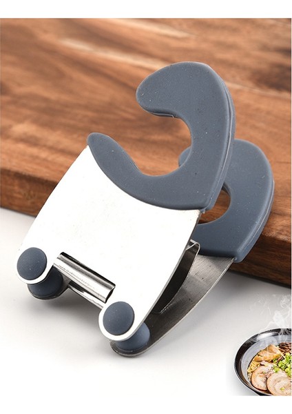 Tencere Tutucu Tencere Rafı Kaşık Rafına Uygun Haşlanma Önleyici Sap Basit Tencere Rafı Sabitleme Klipsi Mutfak Aksesuarları Araçlar A (Yurt Dışından) indirimleri