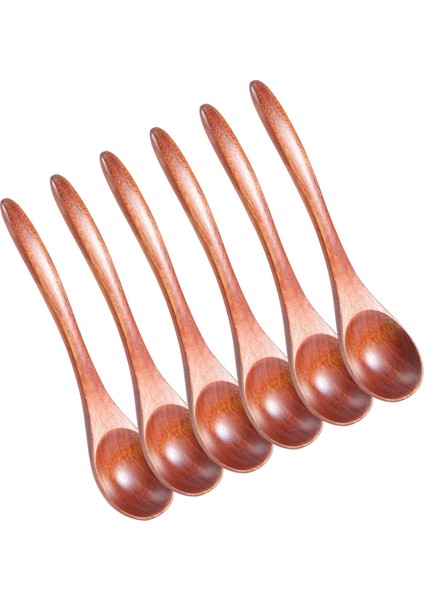 Küçük Ahşap Kaşıklar, 6 Adet Ahşap Çay Kaşığı, Küçük Baharat Kaşığı, Günlük Kullanım Için Mini Ahşap Bal Kaşığı (Yurt Dışından) fiyatları
