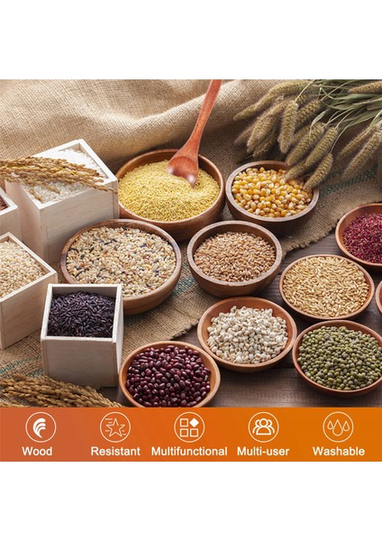 Küçük Ahşap Kaşıklar, 6 Adet Ahşap Çay Kaşığı, Küçük Baharat Kaşığı, Günlük Kullanım Için Mini Ahşap Bal Kaşığı (Yurt Dışından) indirimleri