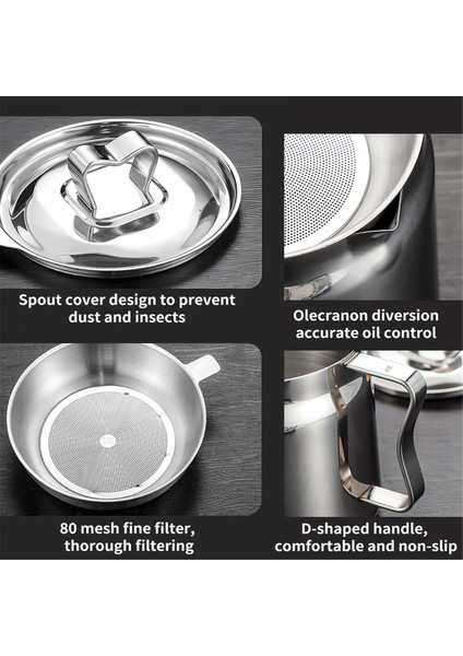 Paslanmaz Çelik Yağ Filtre Kabı, 304 Paslanmaz Çelik Büyük Kapasiteli Çok Amaçlı Yağ Filtre Kabı, 2l Yağ Filtre Tankı (Yurt Dışından) fiyatları