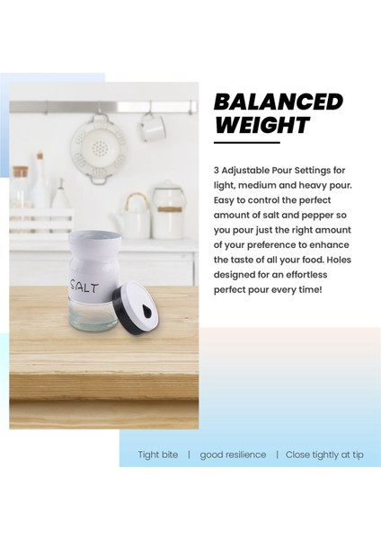 Ayarlanabilir Kapaklı Çiftlik Tuz ve Biberlik Seti, Modern Ev Tarzı Mutfak Dekorasyonu, Sevimli Tuzluk Seti (Yurt Dışından) modelleri