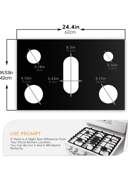 Adet Gazlı Ocak Brülör Kapağı Ocak Koruyucusu Ocak Üstü Koruyucu Gazlı Ocak Brülör Kaplamaları Mutfak Pişirme Için Gazlı Ocak Aralığı (Yurt Dışından) indirimleri