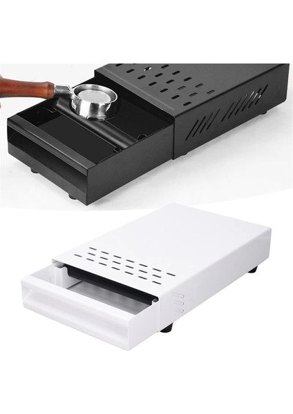 Karbon Çelik Kahve Çekmecesi - Ev ve Kafe Kullanımı Için Kalınlaşmış Kalıntı Tozu Kutusu, Kolay Temizlenir (Yurt Dışından) modelleri