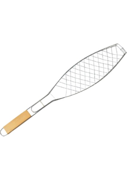 Açık Hava Balık Kızartma Izgara Sepeti Izgara Balık Klipsi Sebze Esnek Yapışmaz Barbekü Aleti Taşınabilir Ağ Barbekü (Yurt Dışından)