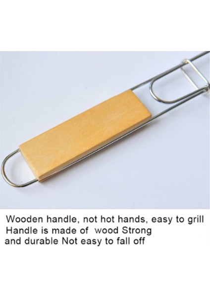 Açık Hava Balık Kızartma Izgara Sepeti Izgara Balık Klipsi Sebze Esnek Yapışmaz Barbekü Aleti Taşınabilir Ağ Barbekü (Yurt Dışından) modelleri