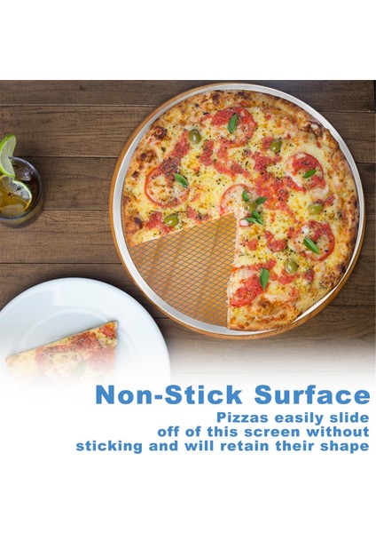 Pizza Filtresi, Delikli 6'lı Paket 8 Inç Dikişsiz Alüminyum Pizza Tepsisi, Fırın ve Mutfak Için Yapışmaz Pizza Pişirme Tepsileri (Yurt Dışından) modelleri