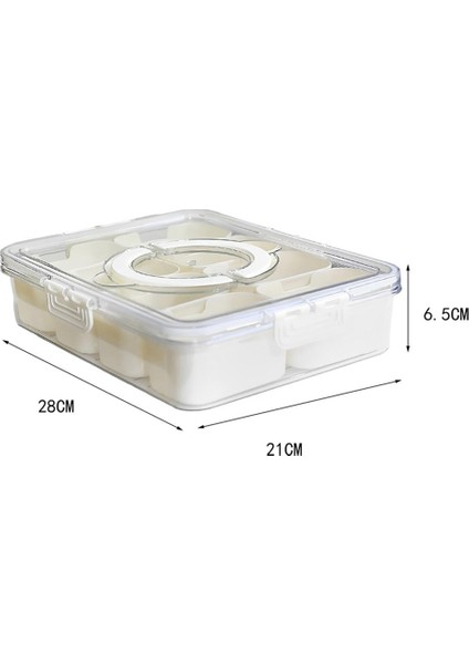 Parçalı Küçük Bölmeli Tepsili Baharat Kavanozları Tezgah Üstü Baharat Düzenleyici Mutfak Saklama Kabı Buzdolabı Için (Yurt Dışından) fırsatları